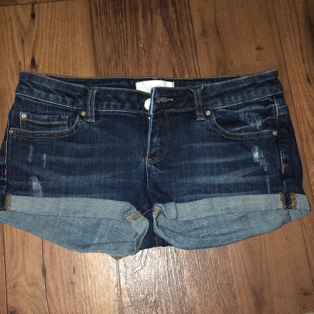 Garage denim distressed shorts (SIZE3)